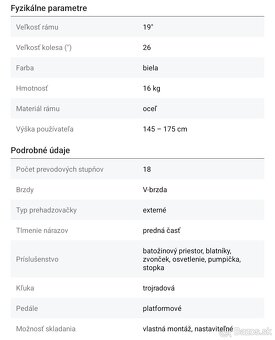 Dámsky trekingový bicykel 26 kolesá - 9
