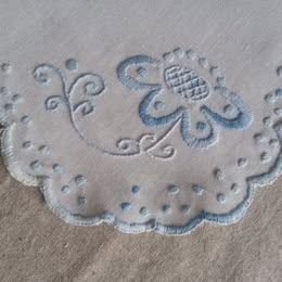 Ručne  háčkované,  vyšívané  dečky ČSSR - 9