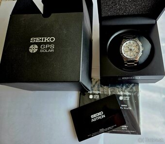 Predám Seiko Astron titanium GPS SSH067j1 - 9