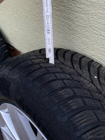 Originál disky VW - 5x112 R15 + Zimné Pneu 195/60 R15 - 9