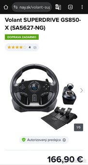 Ps4 herný set volant - 9