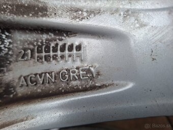 Orig. hliníkové disky Opel R17, 5x115 - 9