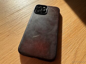 Horween Leather NOMAD kryt s Magsafe na iPhone 13 Pro Max - 9