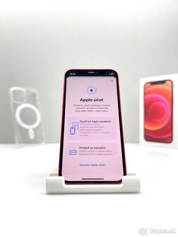 iPhone 12 MINI RED TOP STAV NOVÁ BATÉRIA 100% - 9