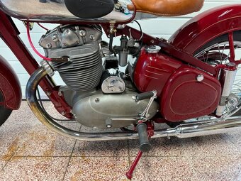 Veterán Jawa 500 OHC rv 1951 série II - 9