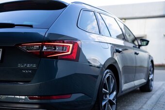 Škoda Superb Combi 4x4 Sportline 140 kW (190k) ako nová - 9