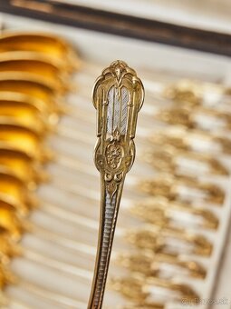 Luxusná strieborná čajová sada s monogramom SG – 800/1000 - 9