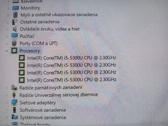 predám Dell latitude 5550 - Intel core i5 - 8gb ram - 9