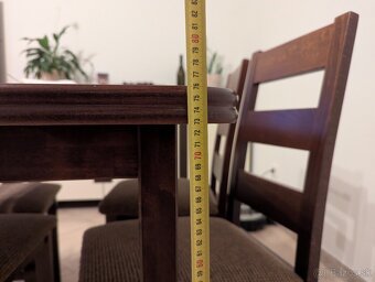 Jedalensky stôl a stoličky - 9