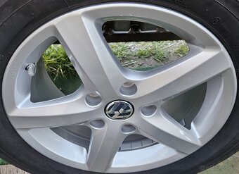 Originálne hliníkové disky VW Touareg - 5x130 R17 - 9