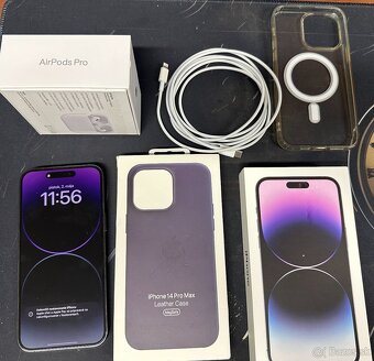 iPhone 14 Pro Max 128GB Deep Purple + AirPods Pro 2 - 9