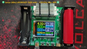 Články Li-Ion 18650 2000, 2200, 2600 mAh - 9