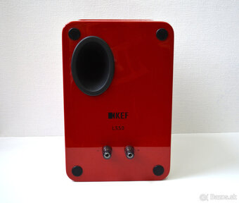 KEF LS50 Speakers Limited Edition Racing Red Speakers - 9