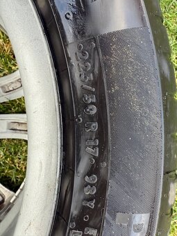 Predám Mercedes disky +pneumatiky 225/50 R17 - 9