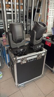 Predám rotačné hlavy LED Beam 200 s case - 9