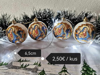 Zvončeky vianočné ozdoby - 9