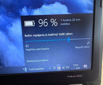 HP ProBook 4545s / AMD A4 / 4GB RAM / 128GB SSD / 15.6" - 9