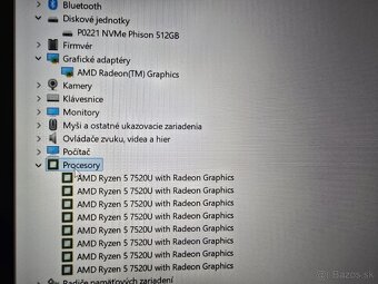 Dell Inspiron 15 3535 s 512gb ssd diskom 8gb ram a ryzen 5 p - 9