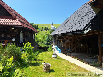 Tradičná drevenica pripravená pre chalupárov, na pozemku s - 9