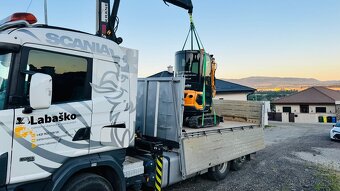 Nákladná doprava-hydraulická ruka-trojstranný sklápač - 9