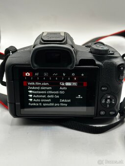 Predám Canon r50 + objektív 18-45 - 9