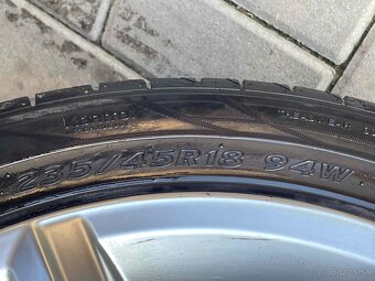 DARTFOR silver GRAU VW Passat 8B 5x112 8j x18 ET 44 VW 2 - 9