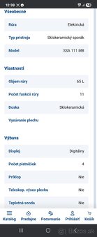 Amica SSA 111 MB sklokeramický sporák AMICA - 9