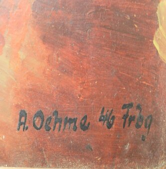 Starožitné obrazy s motívom zátišia - 9