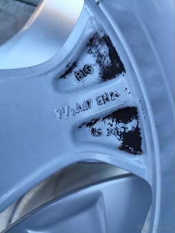 5x120 r17 hliníkové disky BMW 7,5Jx17ET34 - 9