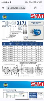 Hydraulické zubove cerpadlo iso - 9