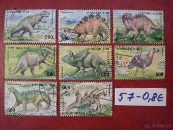 Postove znamky zvierata - 9