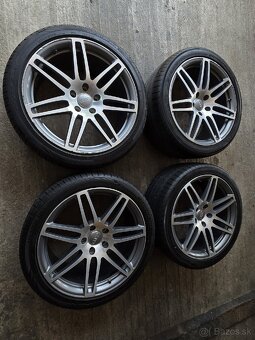 ALU disky originál Audi Q7 R21 - Letná Sada - 9