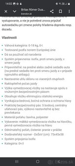 Britax Römer Dualfix reboard autosedačka - 9