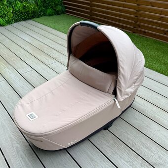 CYBEX Priam 4.0 Lux Carry Cot, Cozy Beige - 9
