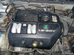 Predám motor na Škoda Octavia 1.8 benzin 92kw kód motora AGN - 9