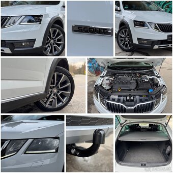 OCTAVIA 2.0TDI SCOUT 4x4 DSG STYLE LED+ NAVI+ TAŽNÉ - 9