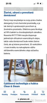 Vysávač a parný mop v jednom Rowenta RY7777WH - 9