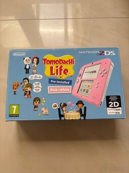 Nintendo 2DS TomoDachi Life + Hry & Box - 9
