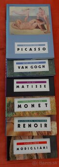 Van Gogh, Picasso, Monet, Renoir, Matisse, Modigliani - 9
