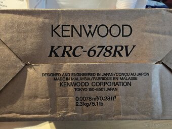 Kenwood KRC 678RV nové - 9