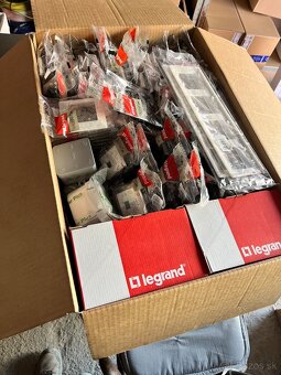 Elektroinštalačný materiál, legrand, schneider, eaton, cyky - 9