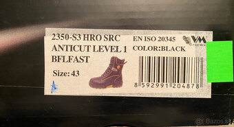 pilčicke protiporezna topanky VM BELFAST S3 vel. 43 - 9