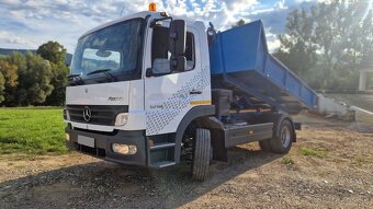 Mercedes Atego 1218 Hákový nosič kontajnerov - 9