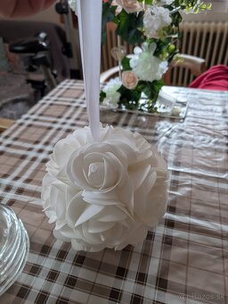 Svadobná výzdoba "Greenery" - 9