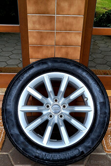 alu R17 5x112, letné pneu 235/55, orig. Audi Q3 + VW Tiguan - 9