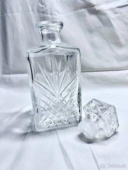 Karafa dekanter Taliansko objem 1L (výstavný kus) - 9