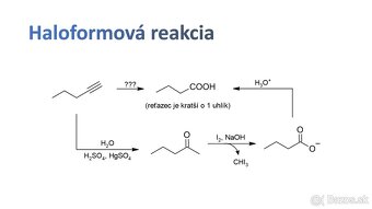 Doučovanie chémie pre žiakov ZŠ, SŠ, VŠ + prijímačky - 9