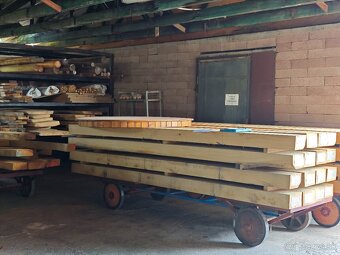 Dubové podvaly, fošne, hranoly, dosky...rôzne rozmery sušené - 9