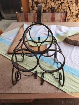 stojan na víno kovový - 9