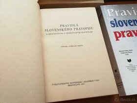 Príručky a pravidlá slovenského pravopisu (9x) - 9